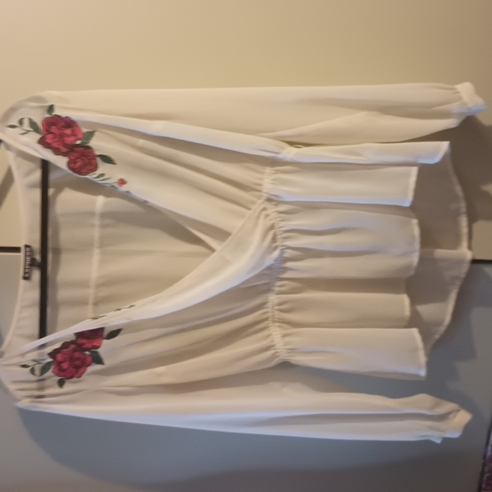 White with roses size M, Express